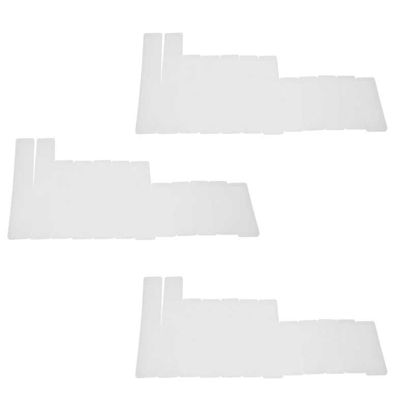 36 Pcs Rectangle Silicone Bookmark Mold DIY Epoxy Resin Jewelry