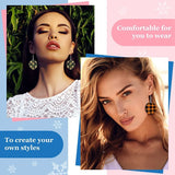 36 Pcs Sublimation Blank Earrings with Hooks