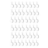 36 Pcs Round Sublimation Earrings Bulk Unfinished Wood Transfer Earring