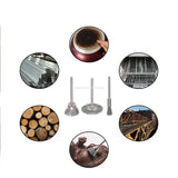 36 Pcs Brass Coated Wire Brushes Set for Drill Paint Stripper Rust Remover