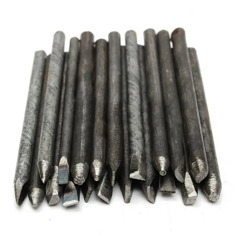 36 Pcs Flower Punch Stamp Set DIY Crafts Jewelry Making Tool Steel Punches