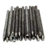 36 Pcs Flower Punch Stamp Set DIY Crafts Jewelry Making Tool Steel Punches