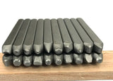 36 Pcs DIY Crafts Tool Steel Punches Flower Punch Stamp Set for Jewelry Making