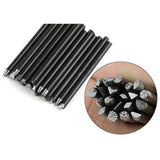 36 Pcs DIY Flower Punch Stamp Set Jewelry Metal Stamping Tools