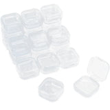 36 Rectangle Clear Plastic Beads Storage Containers Jewelry Storage Box