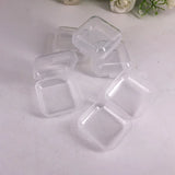 36 Clear Plastic Containers for Beads Jewelry Storage