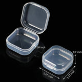36 Rectangle Clear Plastic Beads Storage Containers Jewelry Storage Box