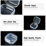 36 Clear Plastic Containers Beads Storage Jewelry Box