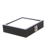 36 Slot Rings Display Box Jewelry Storage Case Holder Showcase Rings Cufflink Je