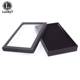 36 Slot Sponge Ring Display Box Cardboard Jewelry Storage Case Holder