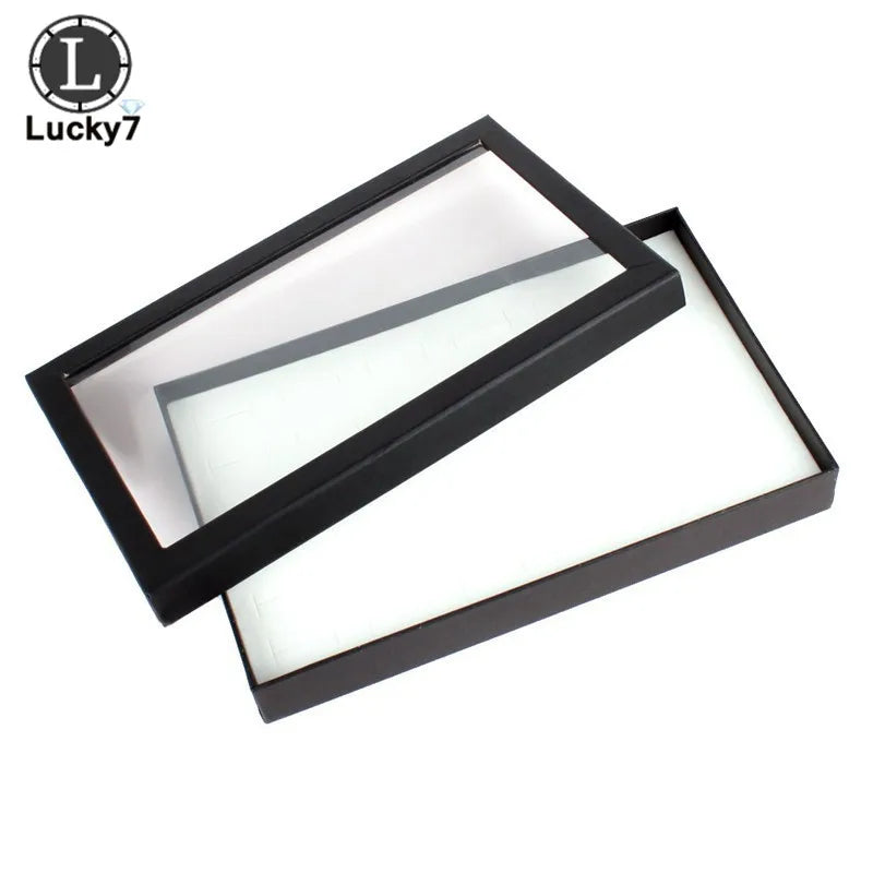 36 Slot Sponge Ring Display Box Cardboard Jewelry Storage Case Holder
