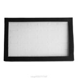 36 Slots Ring Jewelry Display Storage Box Tray Showcase Organiser Earring Holder