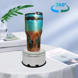 Rotating Display Stand for Epoxy Tumblers