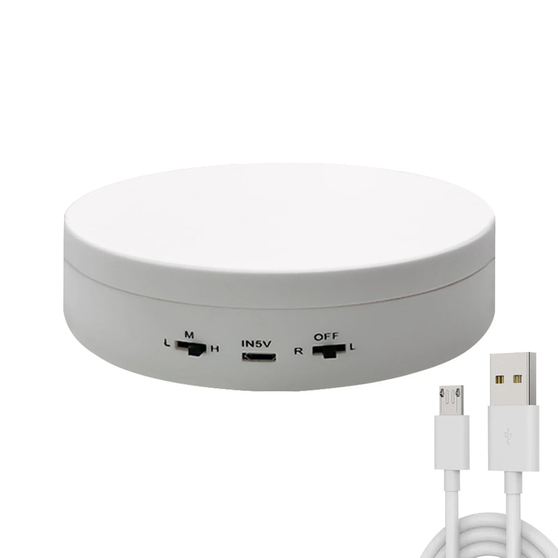 360 Degree Automatic USB Powered Photography Turntable