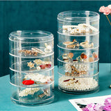 360 Degree Rotating Makeup Organizer Jewelry Box