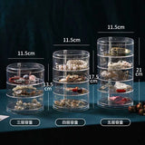 Transparent Storage Box Cosmetic Jewelry Box Makeup Organizer