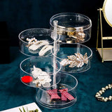 Transparent Storage Box Cosmetic Jewelry Box Makeup Organizer
