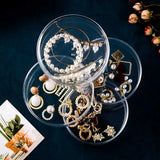 Transparent Storage Box Cosmetic Jewelry Box Makeup Organizer