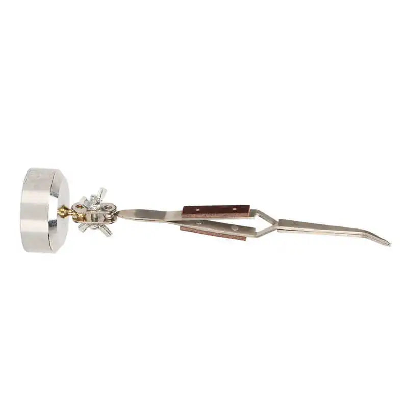 360 Degree Rotation Tweezers Third Hand Tweezers Locking for Welding Jewelry