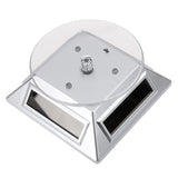 360 Degree Rotating Watch Stand Display Turntable Multicolor LED Display Case