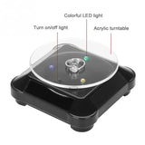 360 Degrees Solar Jewelry Organizer Turntable