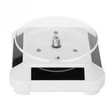 360 Degrees Solar Jewelry Organizer Turntable