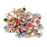 360 Pcs Birthstone Charms for Jewelry Making DIY
