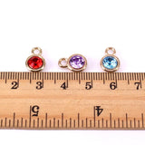360 Pcs Birthstone Charms for Jewelry Making DIY