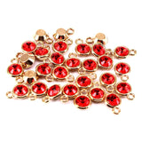 360 Pcs Birthstone Charms for Jewelry Making DIY