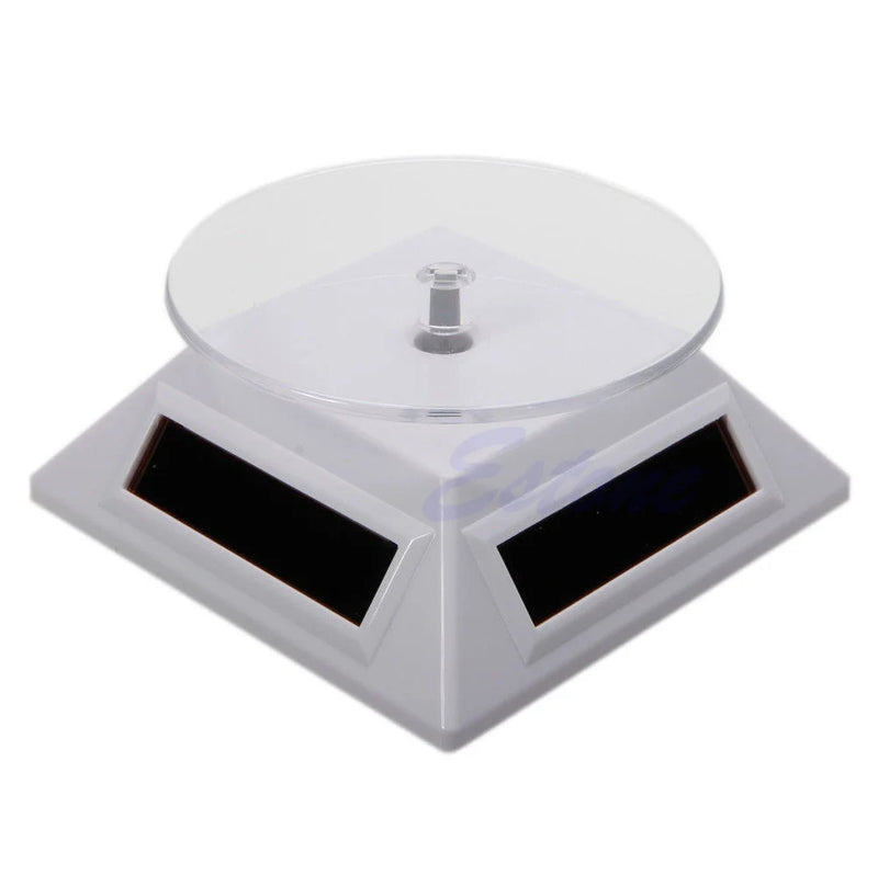 360 Rotating Solar Power Jewelry Display Stand