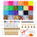6mm Clay Bracelet Beads Kit for Jewelry Making