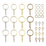 360pcs Iron Split Key Rings Jump Rings DIY Keychain Making Kits