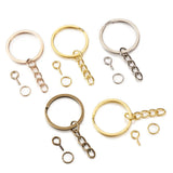 360pcs Iron Split Key Rings Jump Rings DIY Keychain Making Kits