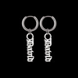 Personalized Name Stainless Steel Drop Earrings for Women Girls
