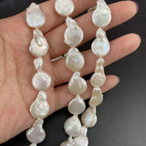 Freshwater Pearl Water Drop Loose Beads 13x20-14x22mm