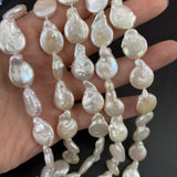 Freshwater Pearl Water Drop Loose Beads 13x20-14x22mm