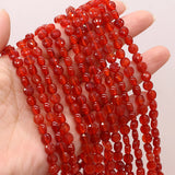 Natural Semi-precious Stone Quartz Amethyst Aventurine Section Beads 6mm