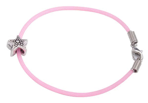 36PCS Bead Charm Kid Bracelets with Candy Cord, Assorted Colors