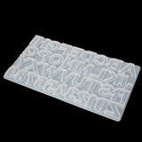 36PCS Jewelry Making Tool Alphabet Letters Numbers DIY Silicone Mould