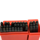 36PCS Letter Number Metal Punch Stamp Set for Jewelry Plastics Leather