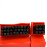 36PCS Letter Number Metal Punch Stamp Set for Jewelry Plastics Leather
