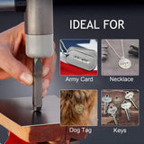 36PCS Tamping Punch Tool Set Alphabets Numbers Printing Steel Punch