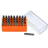 36PCS Tamping Punch Tool Set Alphabets Numbers Printing Steel Punch