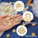 36Pcs Alloy Moon Star Pendant for DIY Earrings Necklace Making