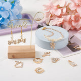 36Pcs Rhinestone Charms for Necklace Earring DIY Crafts