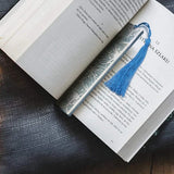 36Pcs DIY Crystal Epoxy Blank Bookmark Mold with Tassel