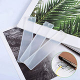 36Pcs DIY Crystal Epoxy Blank Bookmark Mold with Tassel