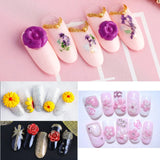36Pcs Mini Nail Art Silicone Mold Acrylic Gel Resin Jewelry Making Tools