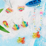 36Pcs Ocean Resin Charm Sea Animal Crab Octopus Resin Pendants DIY