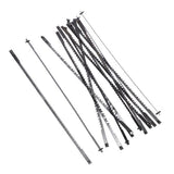 36Pcs Carbon Steel Fretsaw Blades with Pin 15/18/24 Teeth